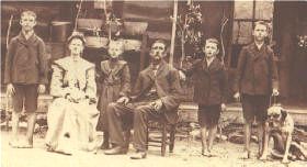 William Edward Mauldin Family, Brown County, Texas