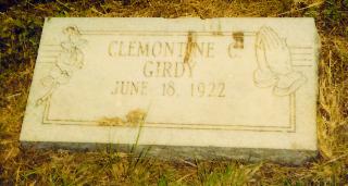 Girdy, Clemontine